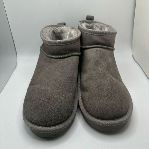 CUSHIONAIRE Women's pull on boot 11 GRAY - Picture 2 of 7